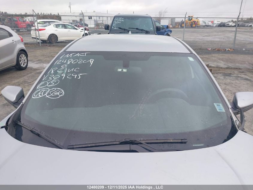 2018 Honda Civic Lx VIN: SHHFK7H24JU309295 Lot: 12480209