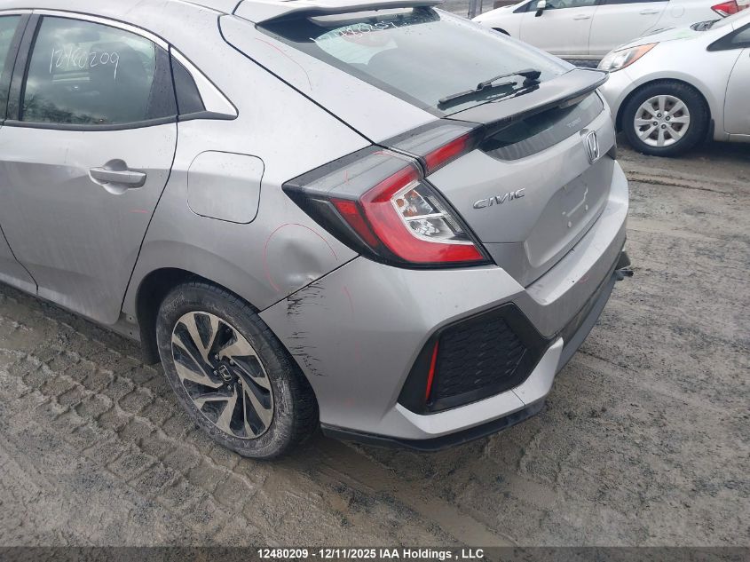 2018 Honda Civic Lx VIN: SHHFK7H24JU309295 Lot: 12480209