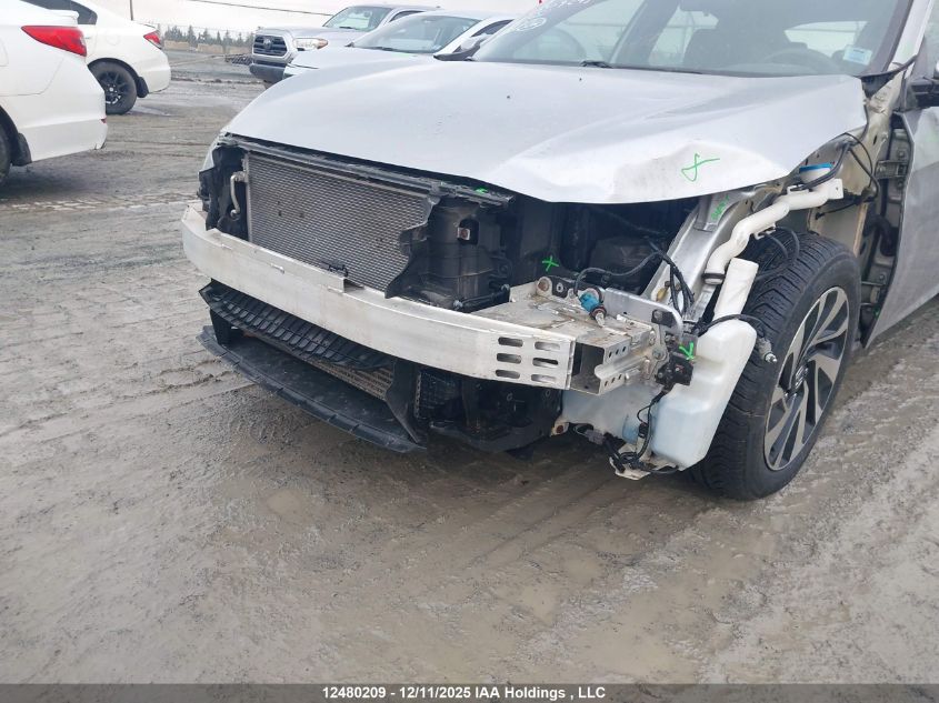 2018 Honda Civic Lx VIN: SHHFK7H24JU309295 Lot: 12480209