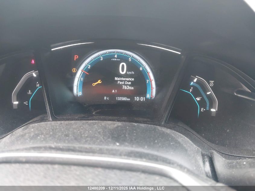 2018 Honda Civic Lx VIN: SHHFK7H24JU309295 Lot: 12480209