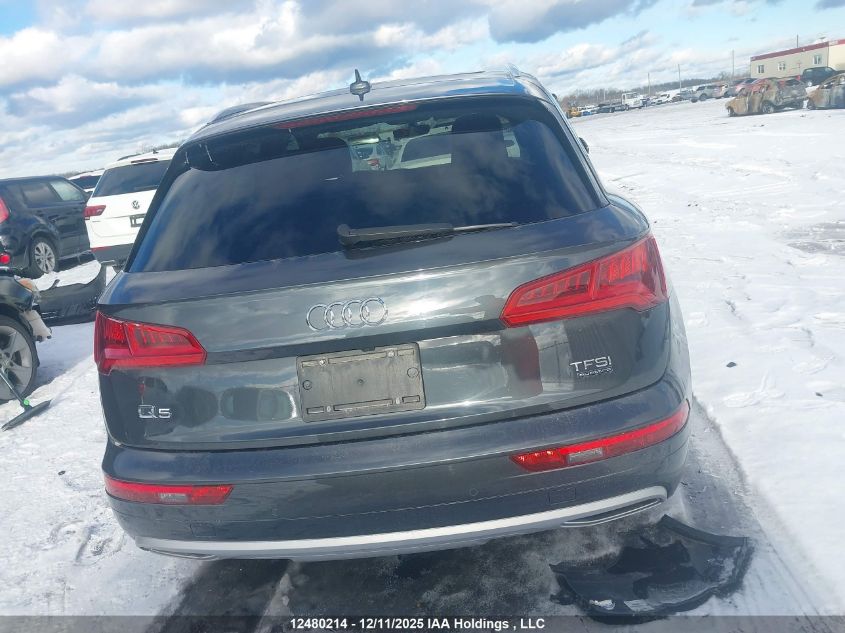 2018 Audi Q5 2.0T Progressiv VIN: WA1BNAFY9J2023239 Lot: 12480214