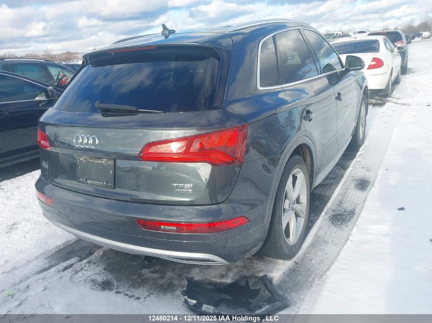 2018 Audi Q5 2.0T Progressiv VIN: WA1BNAFY9J2023239 Lot: 12480214