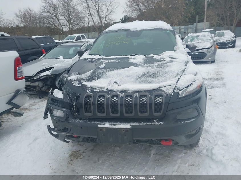 2017 Jeep Cherokee Trailhawk VIN: 1C4PJMBS5HD234396 Lot: 12480224