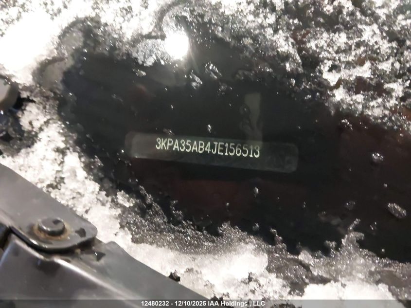 2018 Kia Rio Ex/Ex Sport/Ex Tech Navi VIN: 3KPA35AB4JE156513 Lot: 12480232