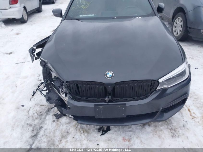 2018 BMW 540 Xi VIN: WBAJE7C56JWD49460 Lot: 12480236