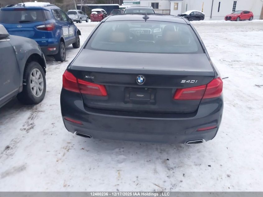 2018 BMW 540 Xi VIN: WBAJE7C56JWD49460 Lot: 12480236