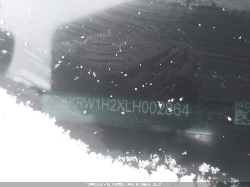 2020 Honda Cr-V Lx VIN: 2HKRW1H2XLH002864 Lot: 12480282