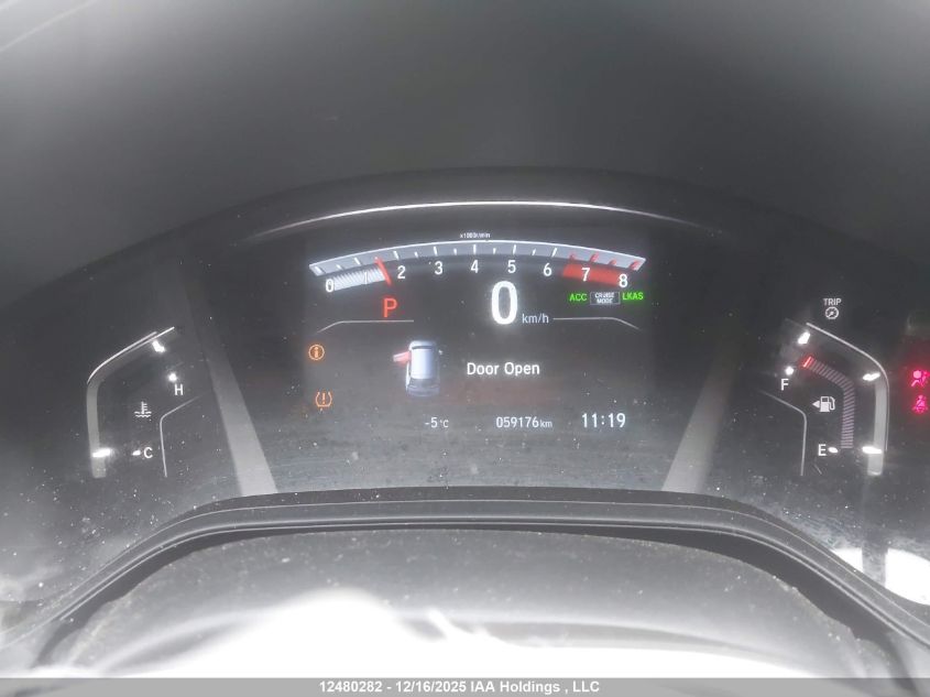 2020 Honda Cr-V Lx VIN: 2HKRW1H2XLH002864 Lot: 12480282