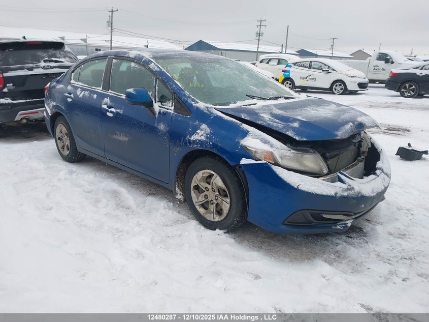 2HGFB2E4XDH024496 2013 Honda Civic Lx auction photo 1