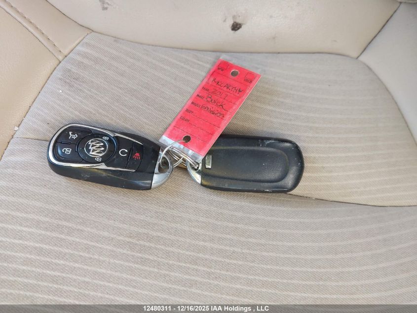 2017 Buick Envision Preferred VIN: LRBFXCSA7HD148808 Lot: 12480311