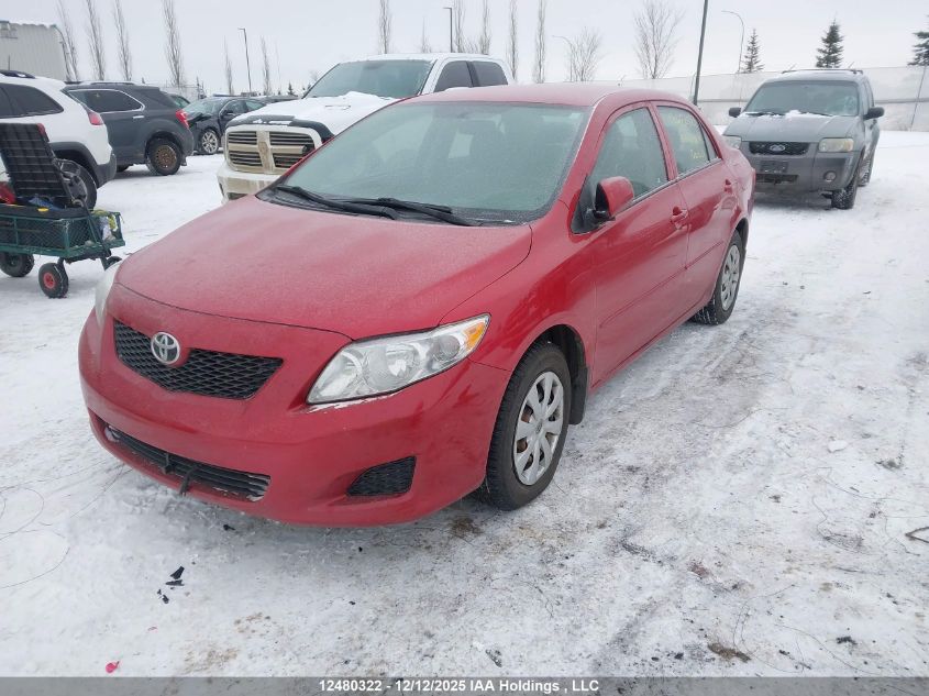 2009 Toyota Corolla S/Le/Xle VIN: 2T1BU40E79C021298 Lot: 12480322