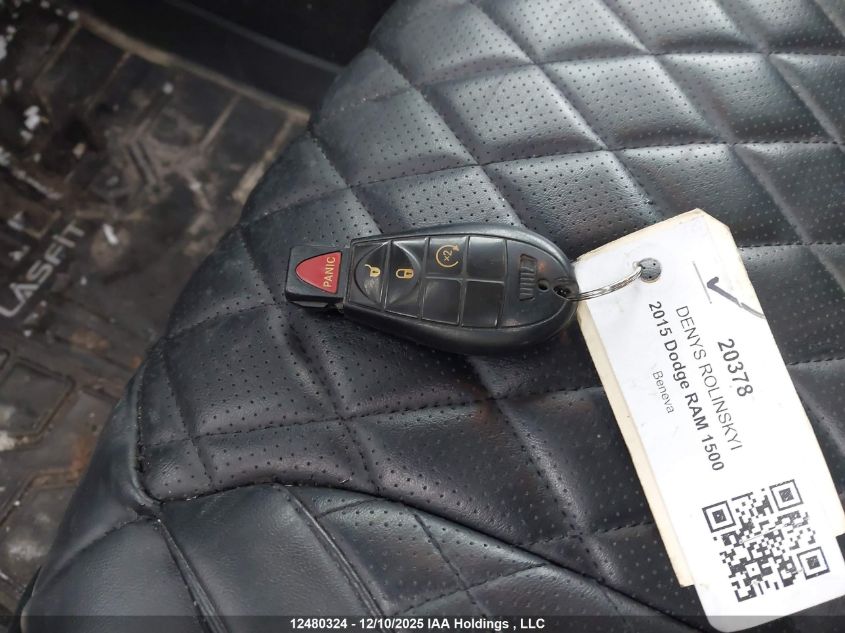 2015 Ram 1500 Slt VIN: 1C6RR7GMXFS677754 Lot: 12480324