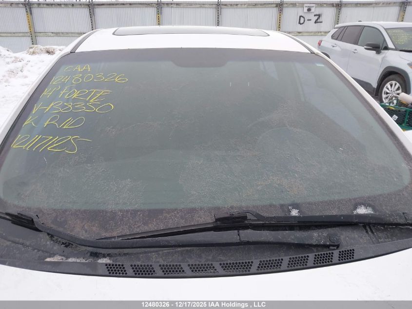 2014 Kia Forte Ex VIN: KNAFZ4A89E5138350 Lot: 12480326