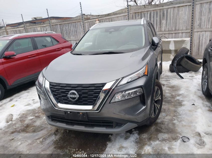 2023 Nissan Rogue Sv Midnight Edition/Sv Moonroof VIN: JN8BT3BB6PW199017 Lot: 12480354