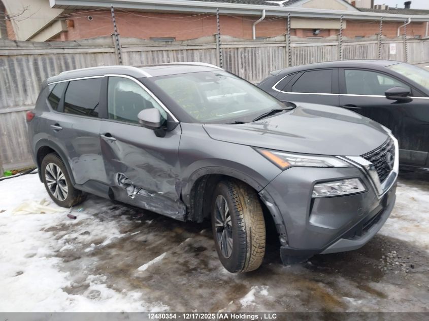 2023 Nissan Rogue Sv Midnight Edition/Sv Moonroof VIN: JN8BT3BB6PW199017 Lot: 12480354