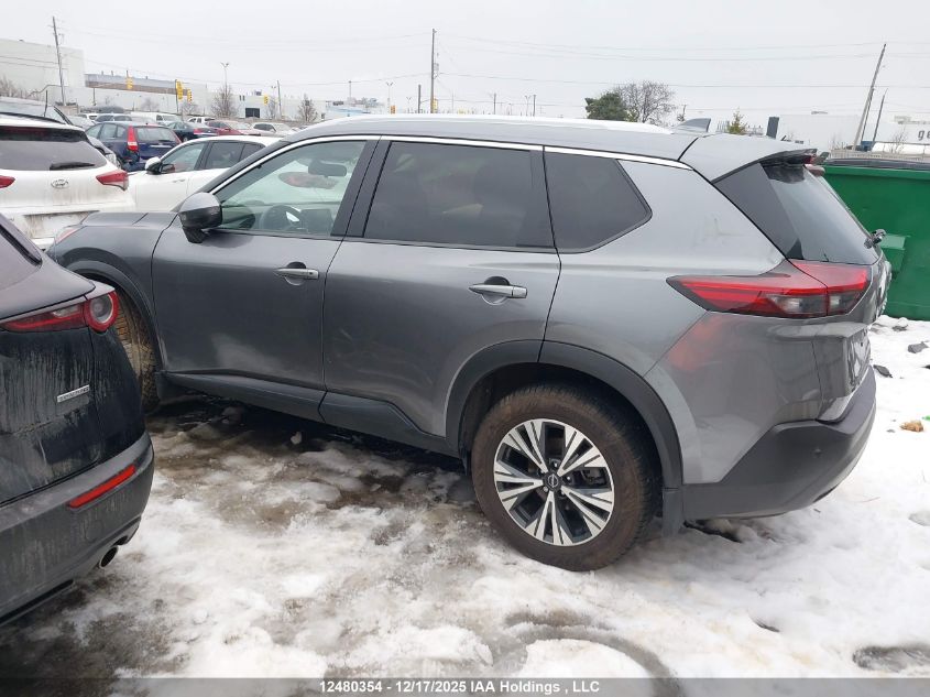 2023 Nissan Rogue Sv Midnight Edition/Sv Moonroof VIN: JN8BT3BB6PW199017 Lot: 12480354