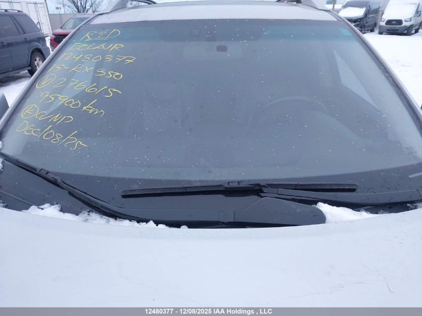 2015 Lexus Rx 350/Base/F Sport VIN: 2T2BK1BAXFC276615 Lot: 12480377