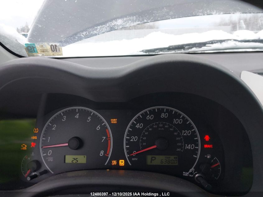 2010 Toyota Corolla Le VIN: 1NXBU4EE7AZ348652 Lot: 12480397