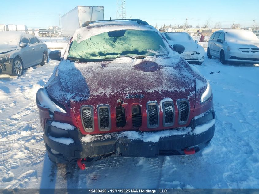 2015 Jeep Cherokee Trailhawk VIN: 1C4PJMBS2FW685402 Lot: 12480426