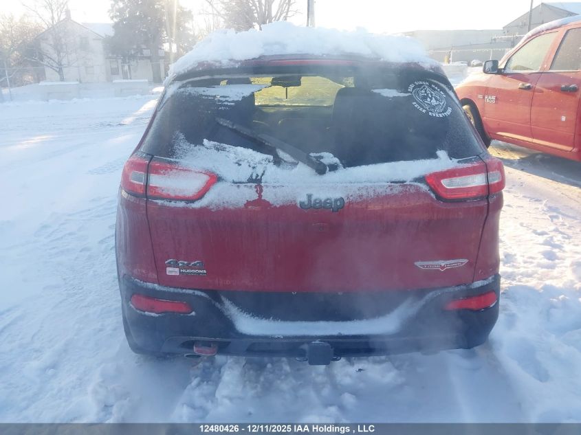 2015 Jeep Cherokee Trailhawk VIN: 1C4PJMBS2FW685402 Lot: 12480426