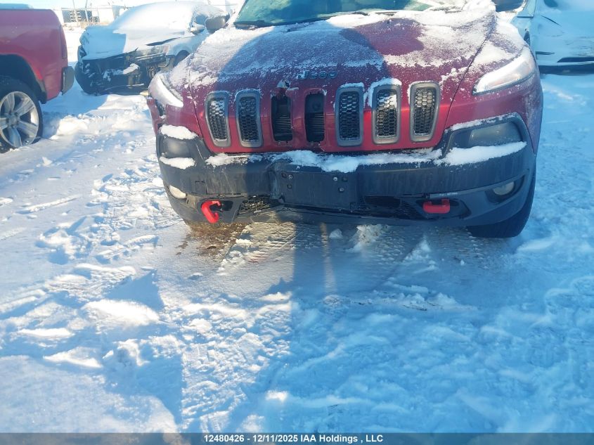 2015 Jeep Cherokee Trailhawk VIN: 1C4PJMBS2FW685402 Lot: 12480426