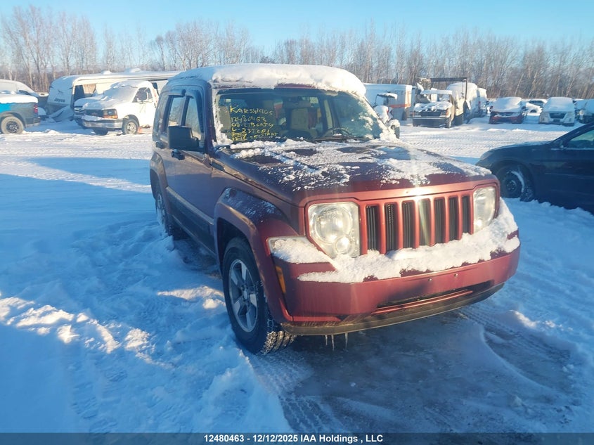 1J8GN28K58W237201 2008 Jeep Liberty Sport auction photo 1