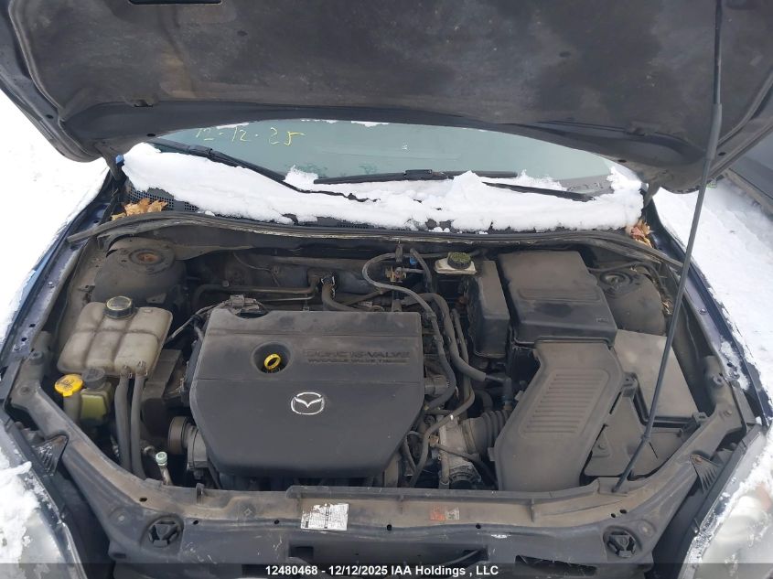 2009 Mazda Mazda3 Gs/Gt VIN: JM1BK343291201219 Lot: 12480468