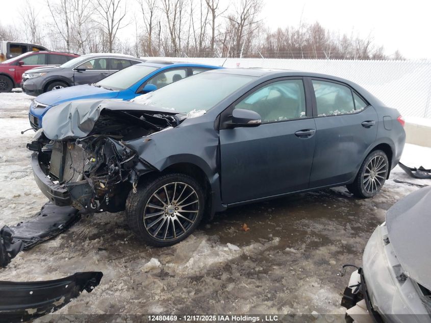 2015 Toyota Corolla S VIN: 2T1BURHE4FC414687 Lot: 12480469