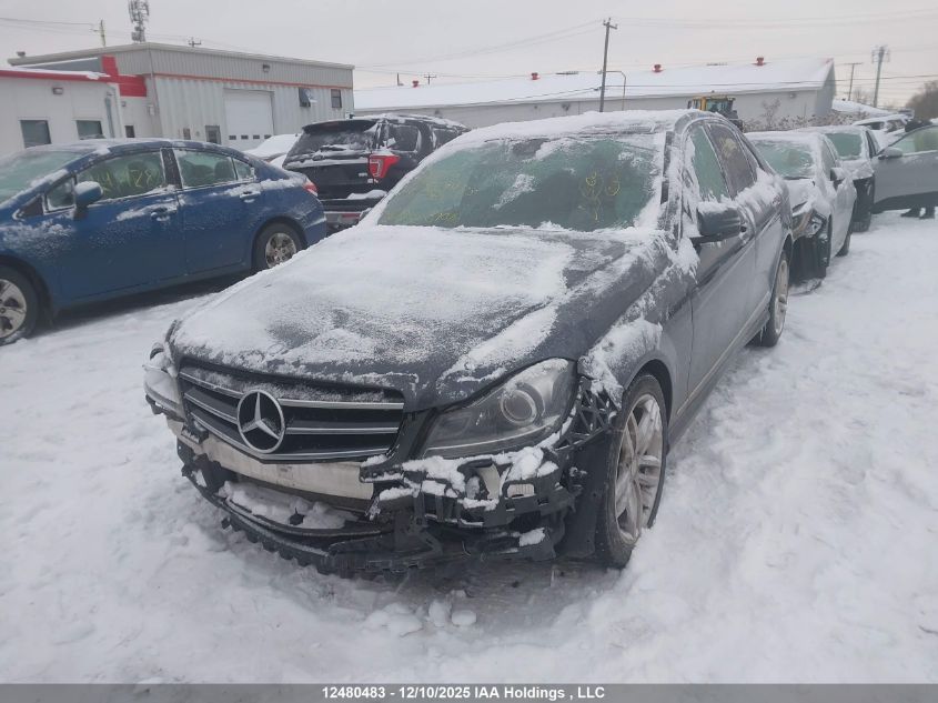 2014 Mercedes-Benz C 300 4Matic VIN: WDDGF8AB7EA961567 Lot: 12480483