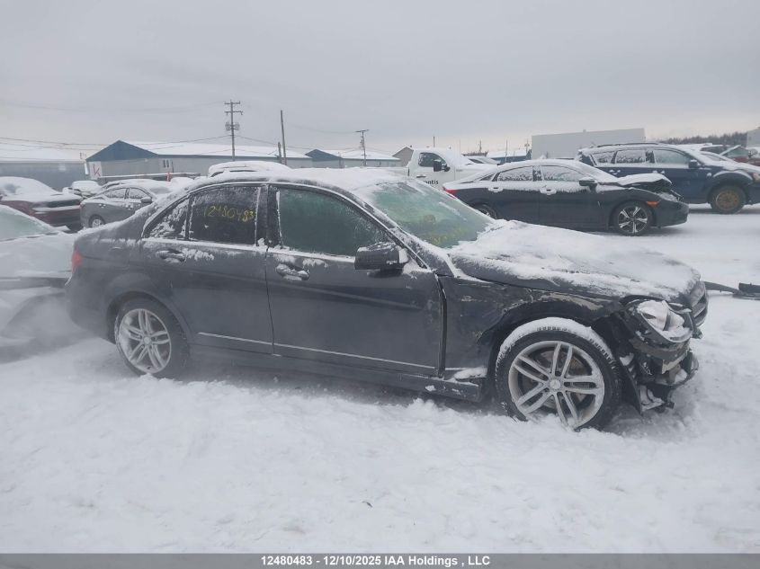 2014 Mercedes-Benz C 300 4Matic VIN: WDDGF8AB7EA961567 Lot: 12480483