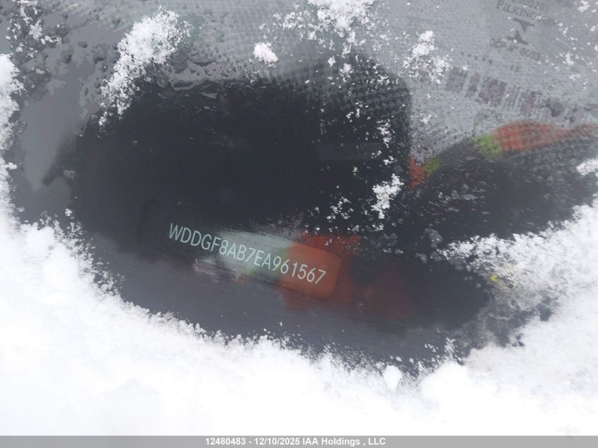 2014 Mercedes-Benz C 300 4Matic VIN: WDDGF8AB7EA961567 Lot: 12480483