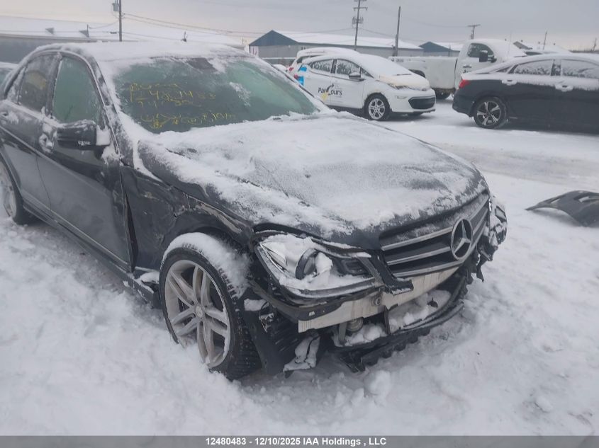 2014 Mercedes-Benz C 300 4Matic VIN: WDDGF8AB7EA961567 Lot: 12480483