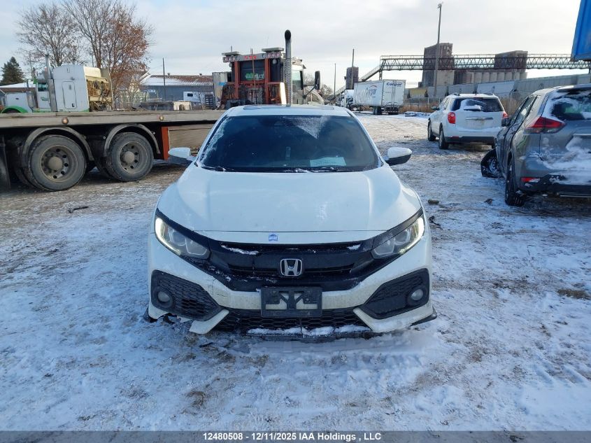 2018 Honda Civic VIN: SHHFK7H42JU309426 Lot: 12480508