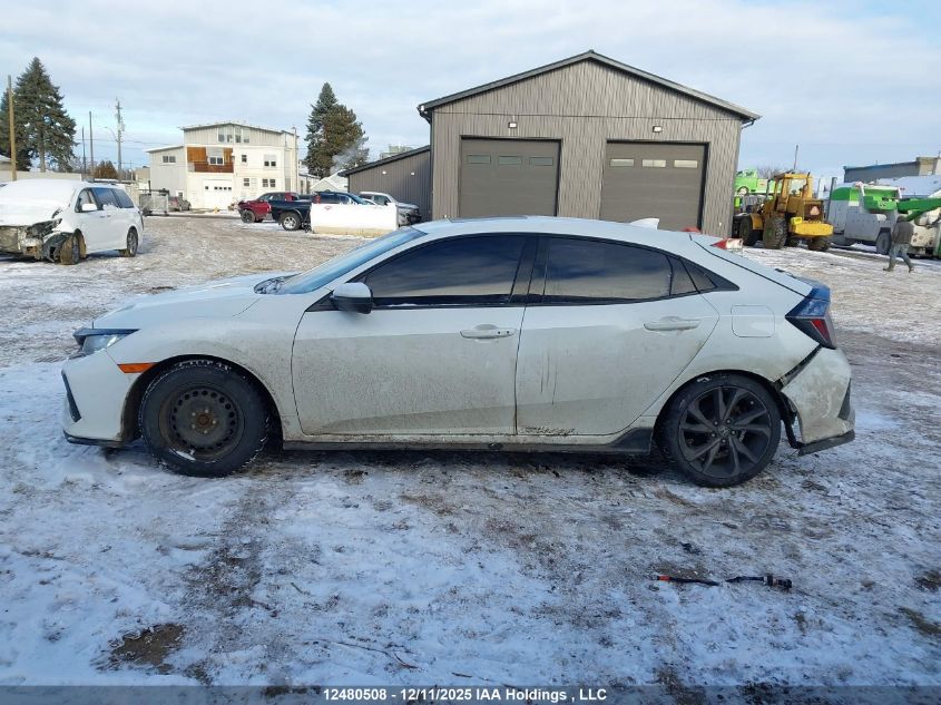 2018 Honda Civic VIN: SHHFK7H42JU309426 Lot: 12480508