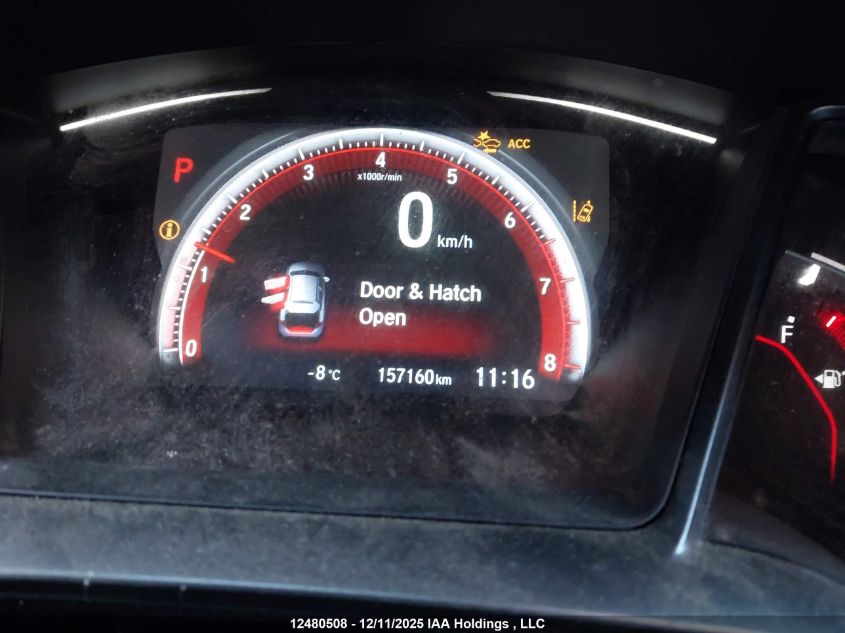 2018 Honda Civic VIN: SHHFK7H42JU309426 Lot: 12480508