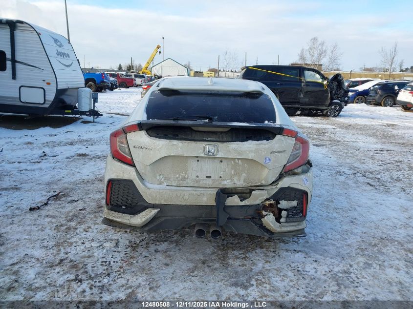 2018 Honda Civic VIN: SHHFK7H42JU309426 Lot: 12480508