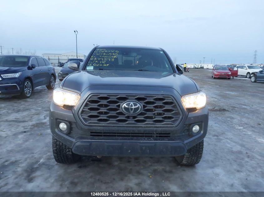 2021 Toyota Tacoma Double Cab/Sr/Sr5/Trd Sport/Trd Off Road/Trd Pro VIN: 5TFCZ5AN1MX279398 Lot: 12480525