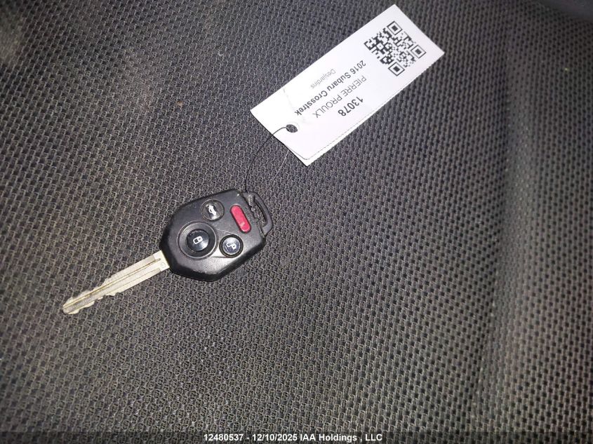 2016 Subaru Crosstrek Premium VIN: JF2GPABCXG8218872 Lot: 12480537