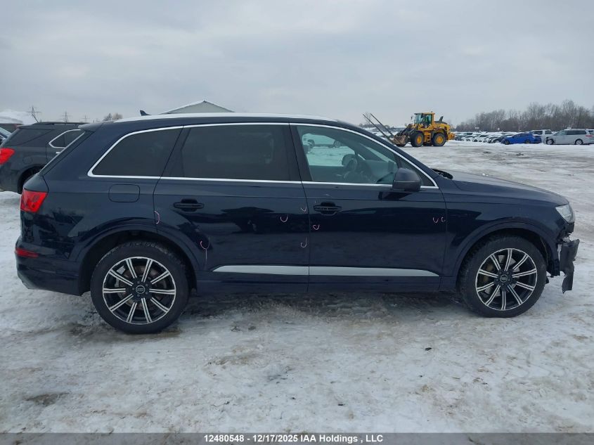 2017 Audi Q7 3.0T Progressiv VIN: WA1LAAF76HD048993 Lot: 12480548