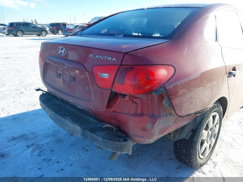 2008 Hyundai Elantra Gl/Gls VIN: KMHDU45D38U359223 Lot: 12480551