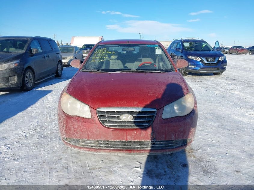 2008 Hyundai Elantra Gl/Gls VIN: KMHDU45D38U359223 Lot: 12480551