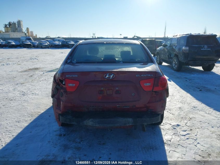 2008 Hyundai Elantra Gl/Gls VIN: KMHDU45D38U359223 Lot: 12480551