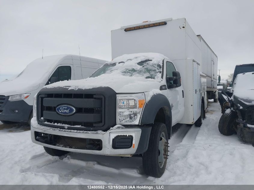 2015 Ford F550 Super Duty VIN: 1FDUF5HT0FEA14323 Lot: 12480552