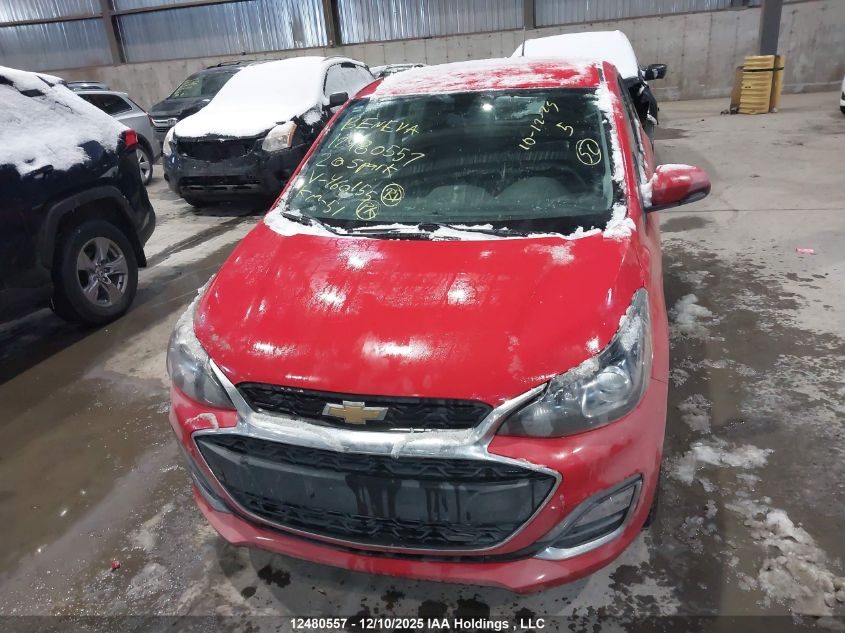 2020 Chevrolet Spark 1Lt Cvt VIN: KL8CD6SA6LC460155 Lot: 12480557