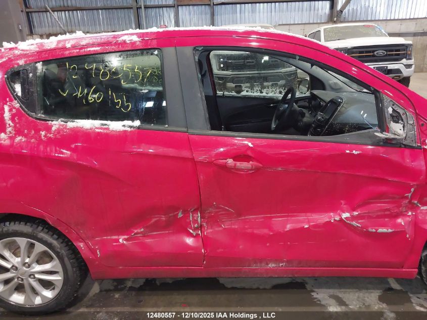 2020 Chevrolet Spark 1Lt Cvt VIN: KL8CD6SA6LC460155 Lot: 12480557