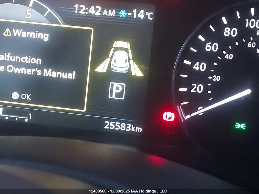 2025 Nissan Kicks Play Sv VIN: 3N1CP5CV4SL475480 Lot: 12480560