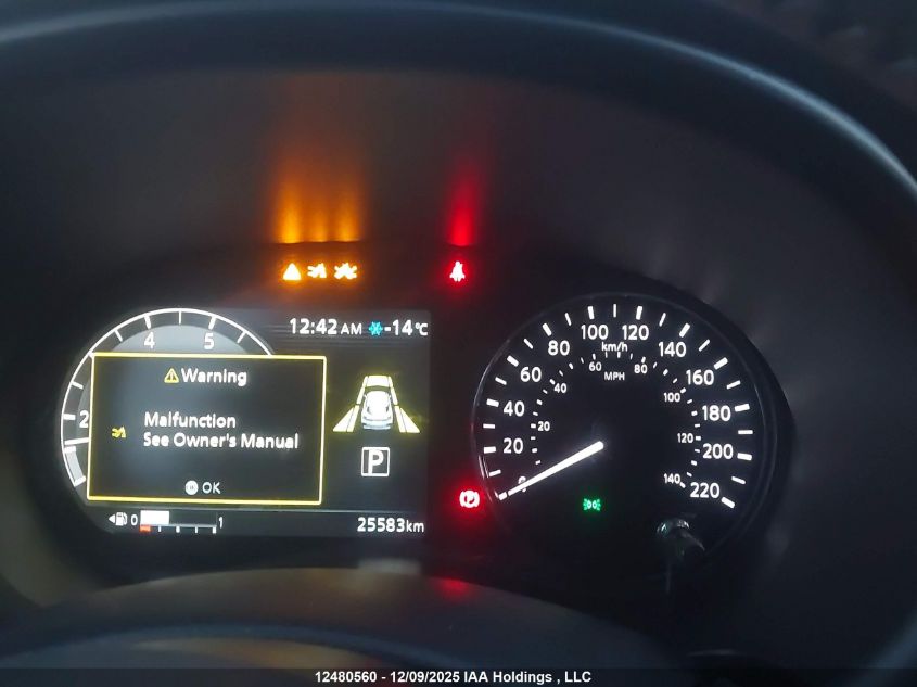 2025 Nissan Kicks Play Sv VIN: 3N1CP5CV4SL475480 Lot: 12480560