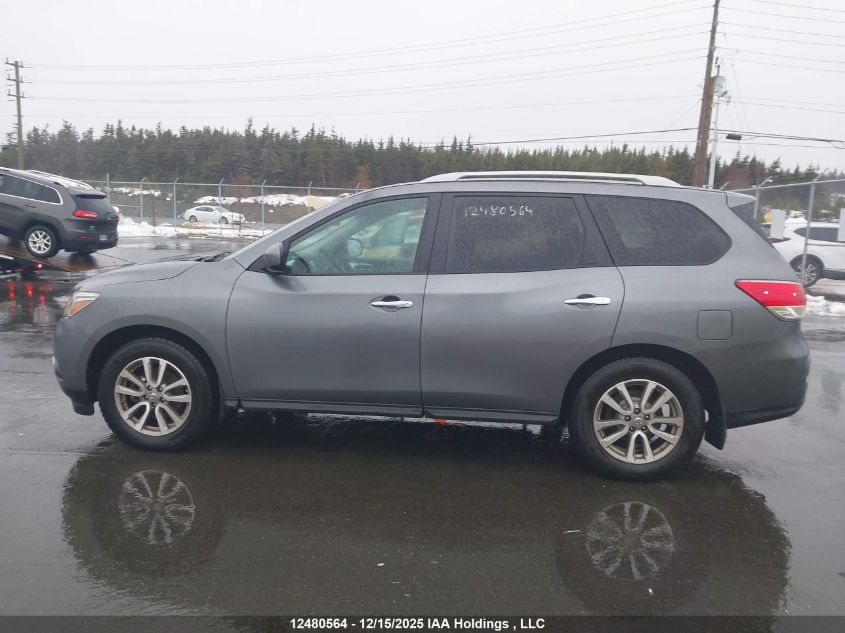 2016 Nissan Pathfinder Platinum/S/Sl/Sv VIN: 5N1AR2MM5GC646741 Lot: 12480564