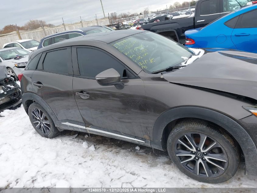 2018 Mazda Cx-3 VIN: JM1DKFD73J0329685 Lot: 12480570