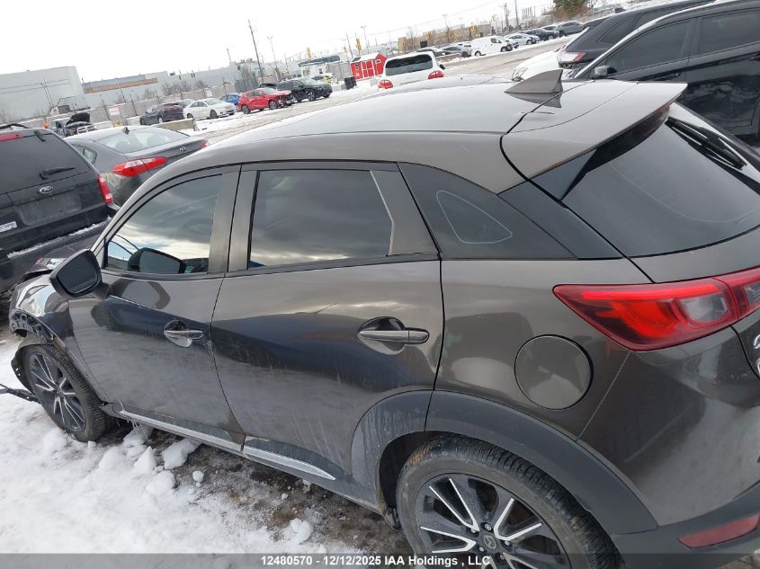 2018 Mazda Cx-3 VIN: JM1DKFD73J0329685 Lot: 12480570